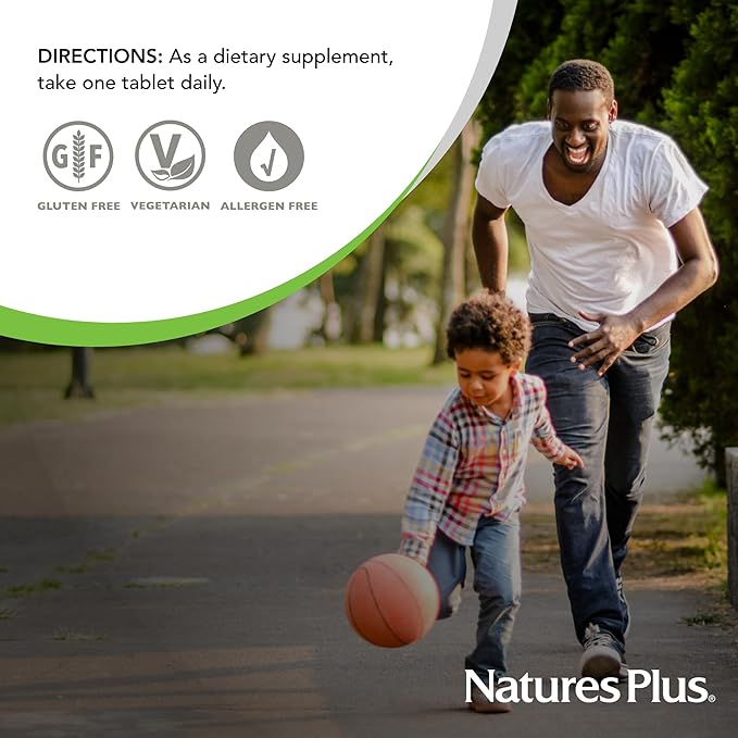 NaturesPlus Shot-O-B12 5000 mcg - 60 Sustained Release Tablets Pack of 2 - Supports Energy Production &amp Mood - Vegetarian Gluten Free - 120 Total Servings