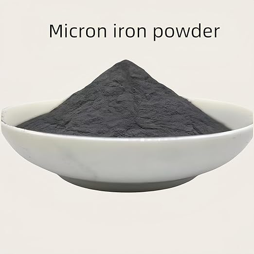 Metal Iron Powder High Purity Spherical Nano Iron Powder Reduced Iron Powder Carbonyl Iron Powder Magnet Iron Powder (500g high Purity Ultrafine Iron Powder)