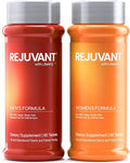 Rejuvant Men’s &amp Women’s AKG Longevity Supplement - 2 Pack (1 Men’s + 1 Women’s) 1000MG 98% Pure Calcium Alpha-Ketoglutarate - Patented Sustained-Release Formula for Cellular Repair &amp Vitality