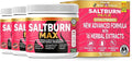 SaltBurn Max Extra Strength Natural Supplement with Organic Herbal Ingredients Turmeric Moringa Wheatgrass 28 Servings 6.3 oz (3)