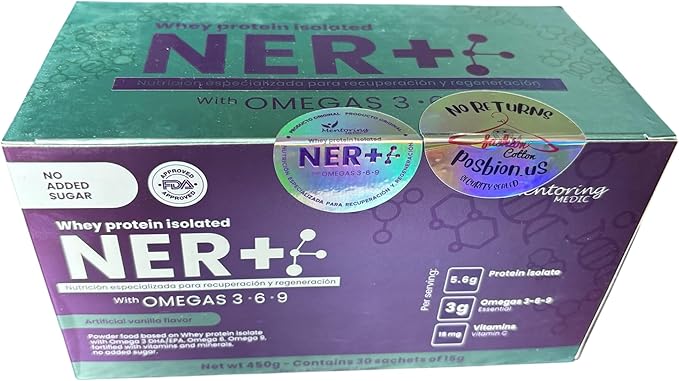 NER+ Protein Post-Surgery Recovery Protein Supplement with Omega 3-6-9 Vitamins and Minerals