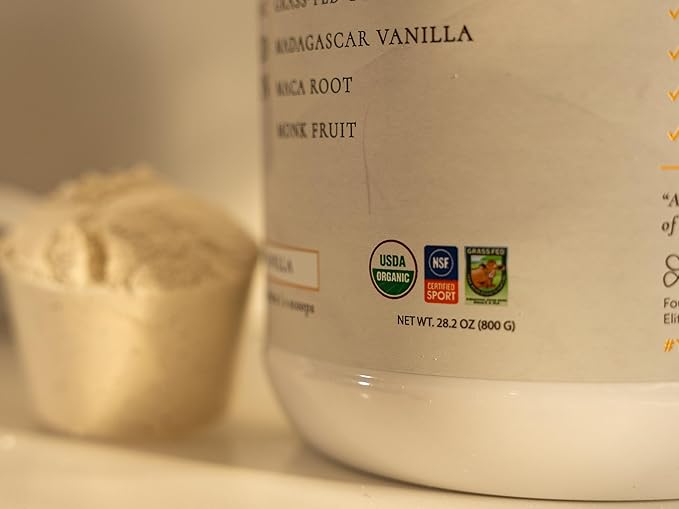 Grass-Fed Whey Protien (Vanilla)