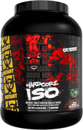 Mutant Hardcore ISO Whey Protein Isolate Powder Acts Fast to Help Recover Build Muscle Bulk and Strength 5 lb - Triple Chocolate