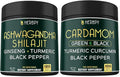 Bundle 5in1 Ashwagandha Shilajit 120 Count &amp 4in1 Cardamom Capsules 100 Count