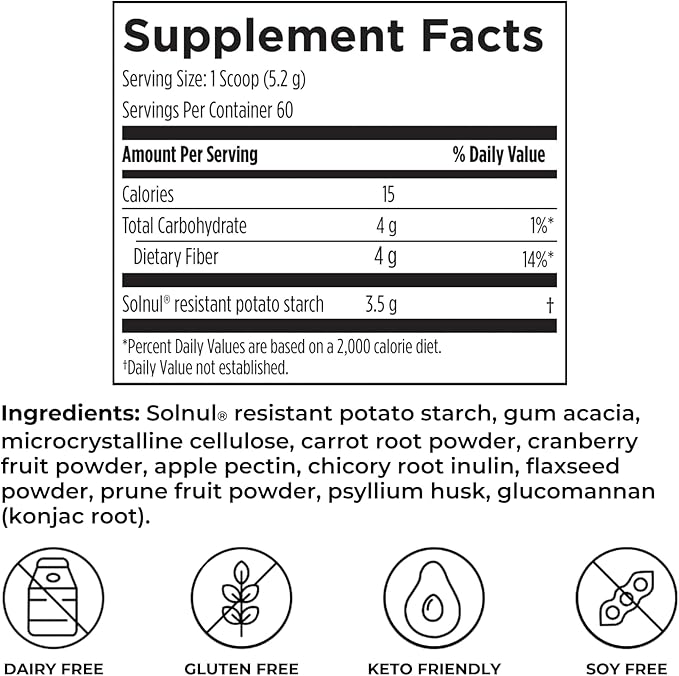 Reignite Wellness by JJ Virgin Vanilla Plant Based All-in-One Shake and Extra Fiber Powder Supplement