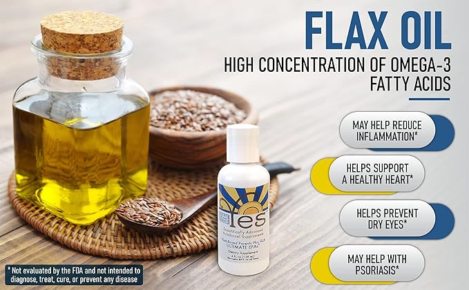 YES Plant Based Omega 3 &amp 6 Supplement – Burpless Fish Oil Alternative – DHA EPA SDA for Heart &amp Immune Support – Liquid 4oz