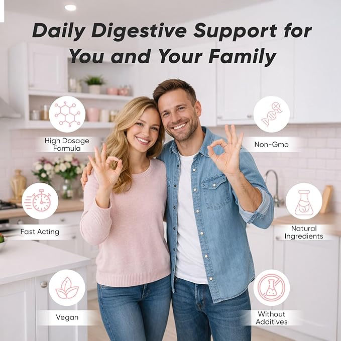 Nuora Gut Health Capsules Nuora Gut Biofilm Probiotic Ritual Promotes Metabolism &amp Gut Vegan Non-GMO for Women 90 Capsules (1)