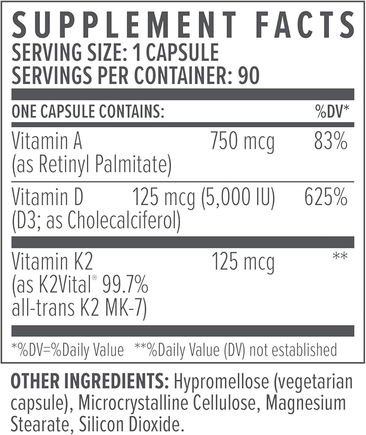 Biote Nutraceuticals - ADK 5 - Immunity + Cardiovascular (90 Capsules)