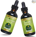 Go Nutrients Intestinal Edge Cleanse 60mL (2 oz) &amp Liver Cleanse Edge 60ml (2 oz) Non-GMO Soy-Free