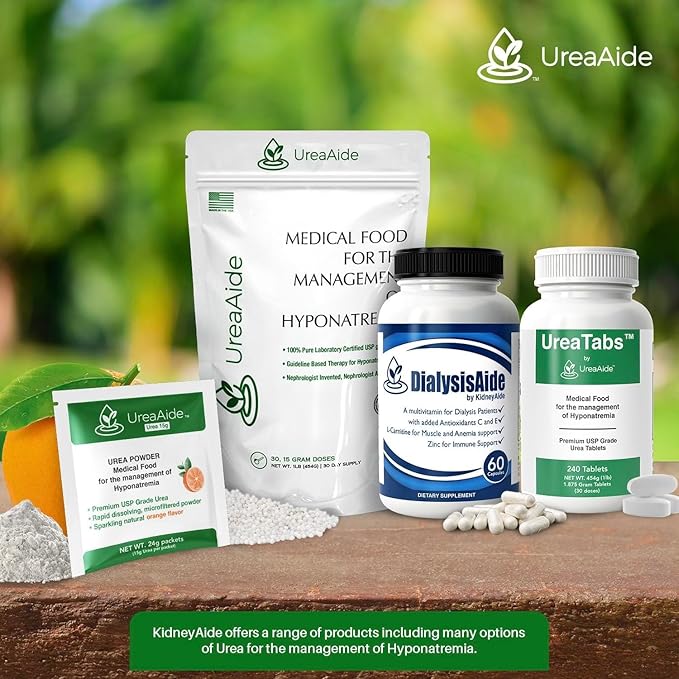 Renal Replacement Therapy Complete Multi Vitamin - 60 Capsules 30 Day Supply B-Complex Antioxidant Vitamin C&amp E L-Carnitine &amp Zinc Immune Skin Red Cell &amp Muscle Health Support Kidne