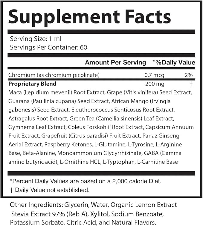 (6 Pack Vittaburn Fat Burning Supplement - All Natural Vittaburn - Fast- All Natural Vittaburn -Acting Drops for Healthy Weight
