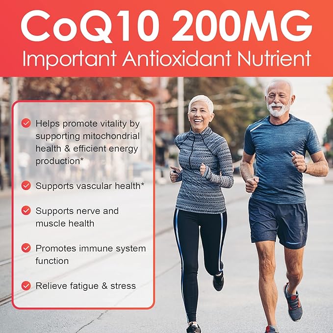NATURE TARGET Probiotics for Men 60 Billion CFUs14 Strains &amp CoQ10 200mg Softgels with PQQ Antioxidant for Heart-Health and Energy Production