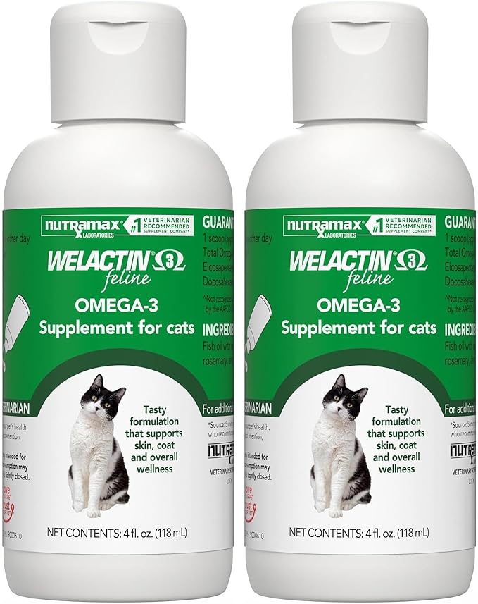 Welactin Omega-3 Skin and Coat SupportLiquid4 ozGreen(Pack of 2)