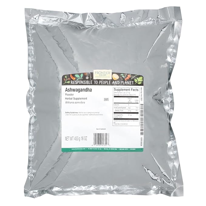 FRONTIER Ashwagandha Root Powder 16 OZ