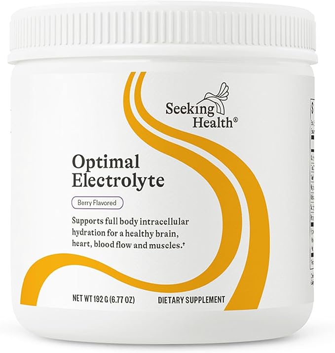 HistaminX &amp Optimal Electrolyte: Quercetin Bioflavonoids for Immune &amp Histamine Balance + Electrolyte Powder Berry (60/30 Servings)