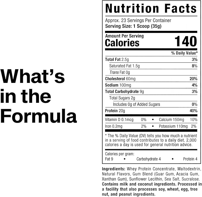 Muscletech Grass-Fed Whey Protein Powder (Deluxe Vanilla 1.8LB) - Whey Protein Smoothie &amp Milk Shake Mix Supports Muscle Gain &amp Recovery - 20g of Whey Protein for Women &amp Men - Non-GMO &a
