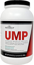 Beverly International UMP Protein Powder Rocky Road. Unique Whey-Casein Ratio Builds Lean Muscle. Easy to Digest. No Bloat. (32.8 oz) 2lb .8 oz