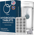EVOLV Hydrogen Water Tablets – 12 PPM Molecular Hydrogen for Hydrogen-Rich Drinking Water - Powerful Antioxidant Support Boost Hydration &amp Immunity with Elemental Magnesium &amp Calcium - 30 Tab