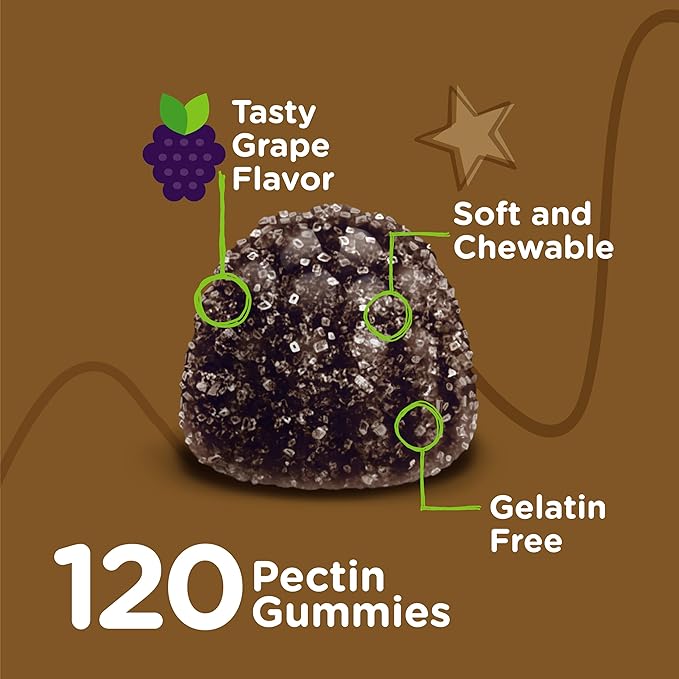 VITEEY Iron for Kids with Vitamin C - Supports Energy Blood Cell Formulation Blood Builder Anemia Kids Iron Supplements - Vegan Gelatin Free Gluten Free - Tasty Chewable Grape Flavored Gummy