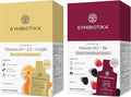 CYMBIOTIKA Liposomal Vitamin B12 + B6 &amp Vitamin D3 + K2 + CoQ10 Cellular Energy Joint + Bone Brain + Heart Health Nerve Function Immune Support High Absorption 2 x 12 5 mL Liquid Supplement
