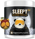 Underground Bio Labs Panda Supps – Sleepy 3.0 Natural Sleep Aid Formula: 5mg Melatonin 300mg GABA Chamomile Extract (Citrus Mango) 30 Servings