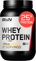 BARE PERFORMANCE NUTRITION BPN Whey Protein + Casein Protein Powder Blend Vanilla 25g Protein per Serving Supports Lean Muscle Recovery 27 Servings Third Party Tested
