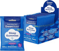 Dream Water Sleep Aid Melatonin Gummies with GABA &amp 5-HTP Naturally Flavored Sleep Gummies Snoozeberry Flavor - 6ct Pouches x 12pack