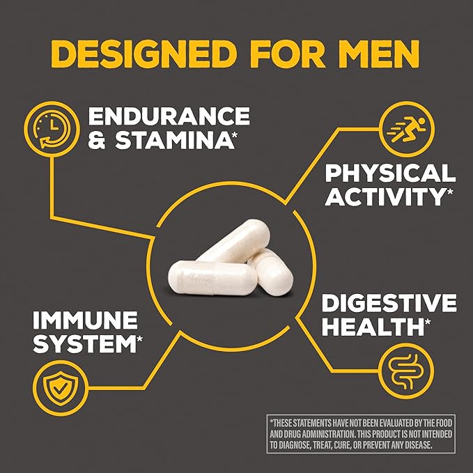 Probiotic 50 Billion CFU Probiotics Supplement Capsules 14 Strains + Prebiotics + Postbiotics for Men Gut Immune &amp Colon Health Energy &amp Endurance Support Soy-Free Non-GMO Clean Capsules 30