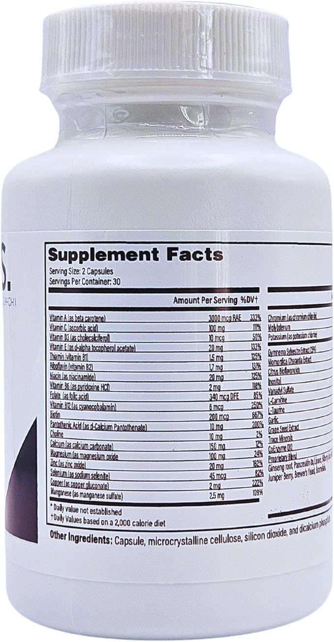 Legere Pharmaceuticals DNS (60 Capsules) Vitamins Minerals Amino Acids and Nutrients. Doctors Nutritional Support (D.N.S.)