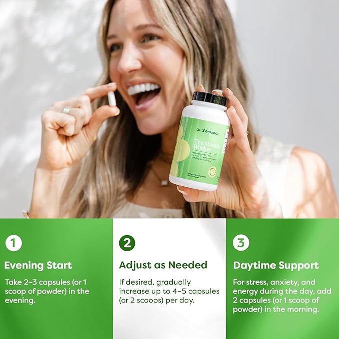 The Miracle Worker Magnesium Powder Supplement: Reduce Stress and Ease Muscle Cramps While Improving Sleep and Regularity (30 Servings 60ct)