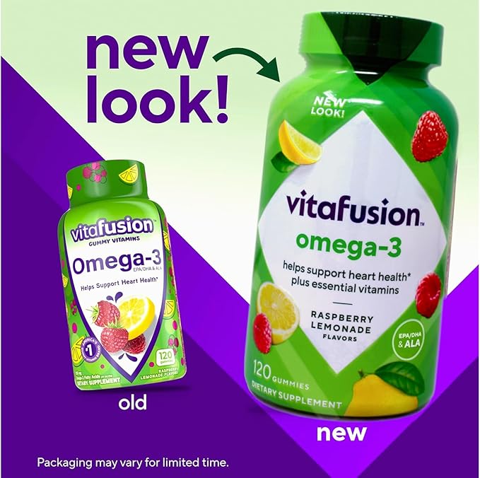 Vitafusion Omega-3 Gummies 240 Count