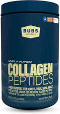 BUBS Naturals Unflavored Collagen Peptides Powder Best Proteins for Joints &amp Skin Pasture Raised Grass Fed Paleo and Keto Friendly Whole30 Approved Non-GMO Dairy &amp Gluten Free 10oz 14 S