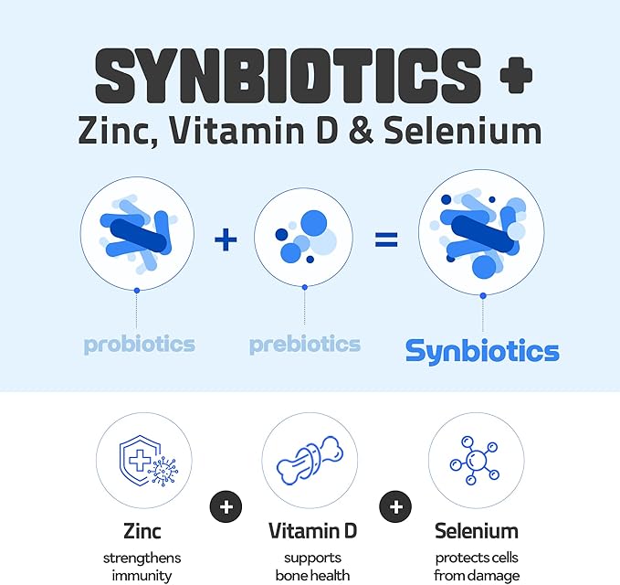 Doctor Developed Premium Impact Probiotics | 13 Probiotic Strains | 1 Billion CFU | For All Ages and Genders | Essential Vitamins | Digestive &amp Gut Health | Blueberry Yogurt Flavor | 30 Count