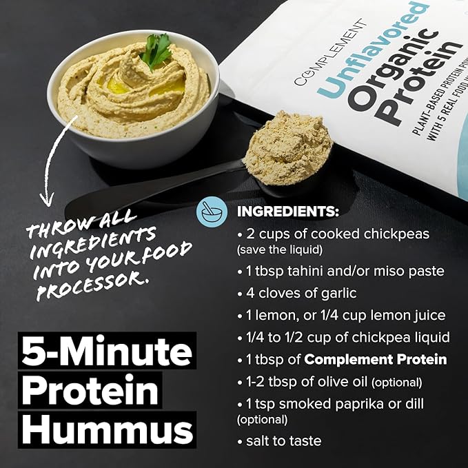 Complement Unflavored Protein &amp Triple B12 Spray Bundle – Plant-Based Protein Powder and High-Potency B12 Supplement for Comprehensive Nutritional Support