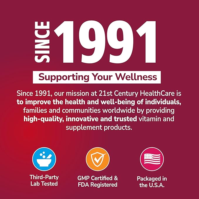 21st Century Glucosamine Chondroitin 750/600mg - Triple Strength Tablets 150 Count