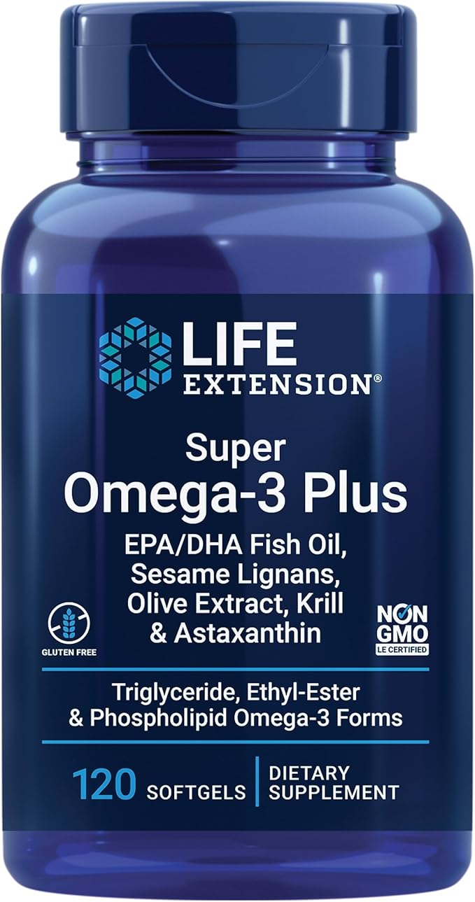 Life Extension Ultra Prostate Formula &amp Super Omega-3 Plus EPA/DHA Fish Oil