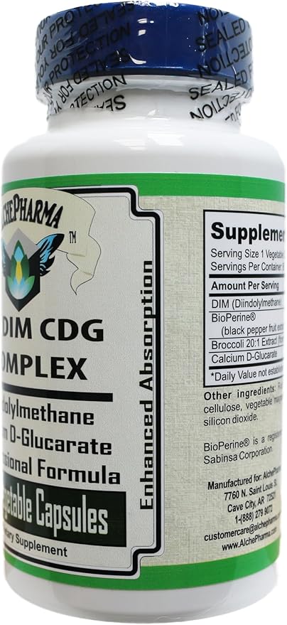 DIM-CDG Complex Professional Diindolylmethane Calcium D-Glucarate Formula