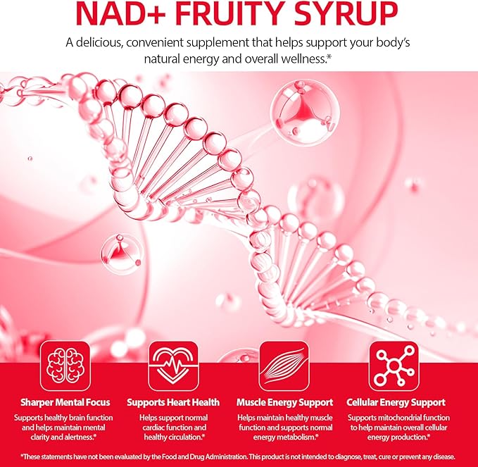 NAD 1000mg Liquid 30 Packets NAD Liquid Supplement NAD Supplements for Women Premium Nicotinamide Riboside &amp Resveratrol Boosts Cellular Energy