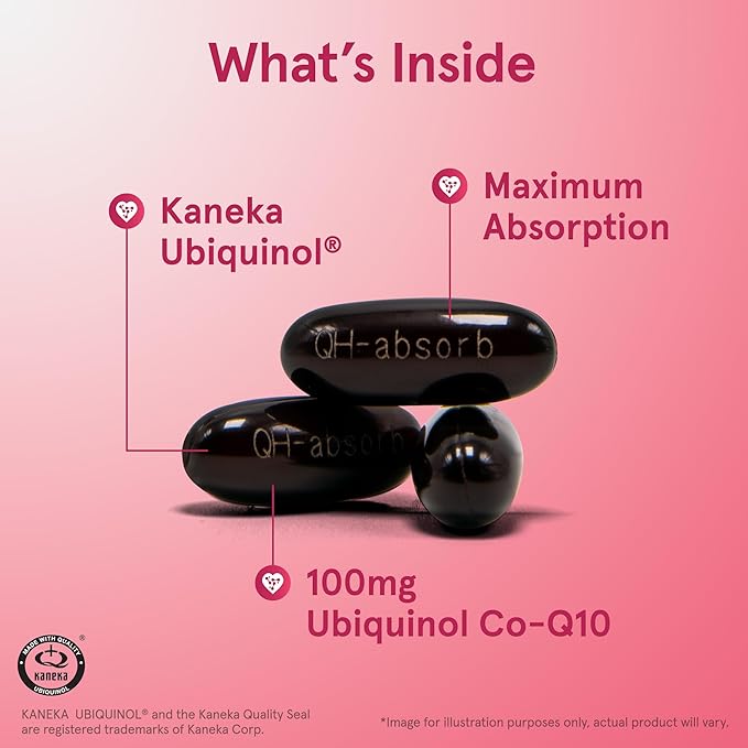 Jarrow Formulas CoQ10 100mg Ubiquinol + Life Extension NAC 600mg Antioxidant 60 Capsules Bundle