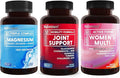 BioEmblem Triple Magnesium Complex and Women's Multivitamin and Joint Support
