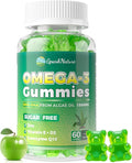 Omega 3 Fatty Acid Supplements for WomanVegen Omega-3 Supplement Gummies 1500Mg from Algae 0il(DHA 600mg &amp EPA 300mg) Turmeric Gummy for Adults Vitamins D3 E Zinc &amp MSM Sugar Free