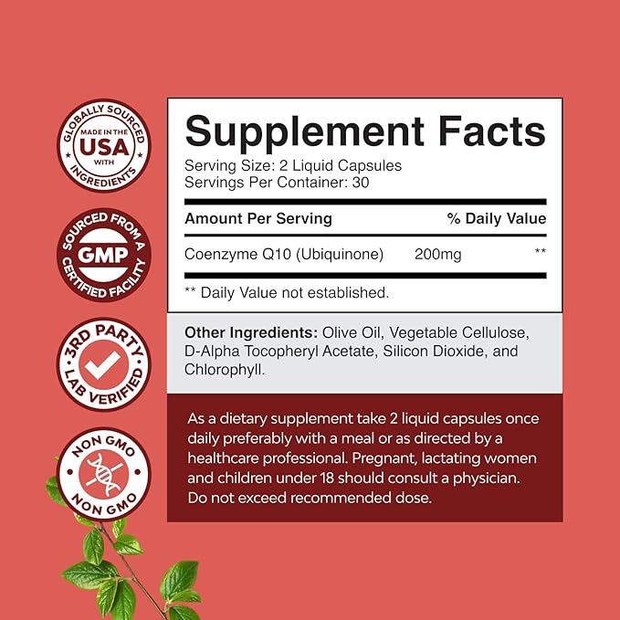 Bundle of Uric Acid Cleanse &amp Detox - Green Coffee Beans with Turmeric Tart Cherry &amp Celery Seed for Kidney and CoQ10 200mg per Serving Liquid Capsules - High Absorption Coenzyme for Energy S