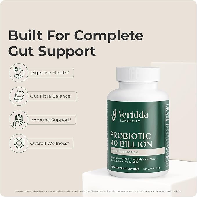 Gut–Immune–Inflammation Support System Trio - Vitamin D3Probiotic 40 BillionMagnesium Glycinate