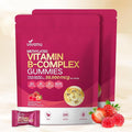 VivoNu Vitamin B Complex Gummies 6000 mcg Methylated Vitamin B12 with B6 B1 B2 B3 B5 B7 Methylfolate Vitamins A C D E Vegan Non GMO Methylated B Complex Vitamin (2 Bag)