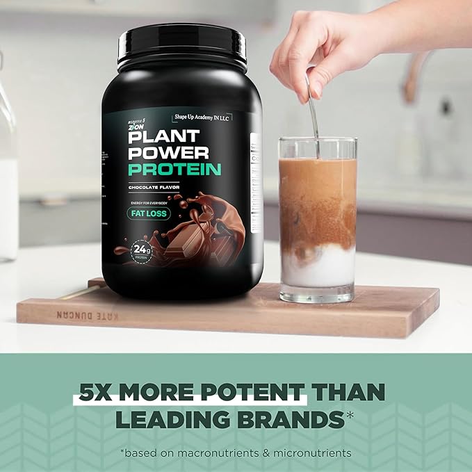 Zion 100% Plant Based Protein Powder Chocolate Fudge Ice Cream Protein 1 Pound High Impact 100% Pure Plant Protein by McDuffie 5 Zion Perfect for for Muscle Recovery &amp Strength 1 Pound Protei