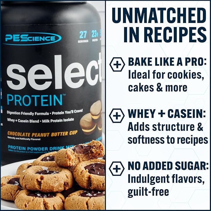 PEScience Select Protein Powder Variety Pack - 8 Flavors - 40 Servings - Protein Powder Sample Pack Whey and Casein Blend Keto Friendly Gluten Free Digestion Friendly Amazing Taste