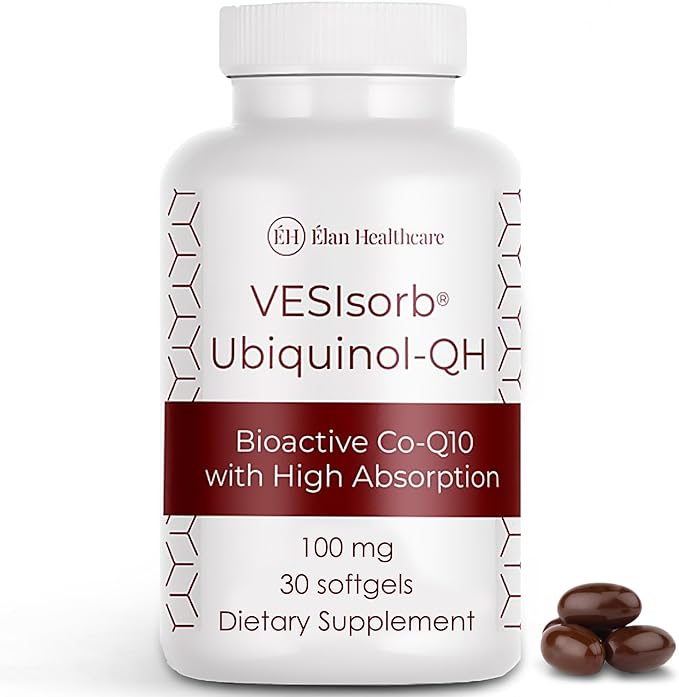 VESIsorb Ubiquinol-QH 100 mg Softgels 30 Count