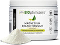 BIOptimizers Magnesium Breakthrough Drink - 8 Forms of Magnesium Electrolytes Sleep Health Stress Muscle Recovery Heart Support | Glycinate Citrate Malate - Unflavored