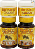 New Biomed Joint Support - Glucosamine Chondroitin - with Boswellia Turmeric &amp Hyaluronic Acid - Joint Health Supplement Mobility Flexibility 120 Capsules 2 Bottle &amp 4 oz bio med Cream Pac