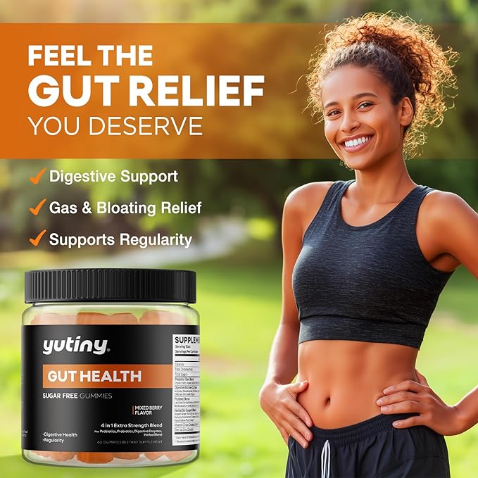 Calcium Citrate Gummies Gut Health Gummies for Women &amp Men
